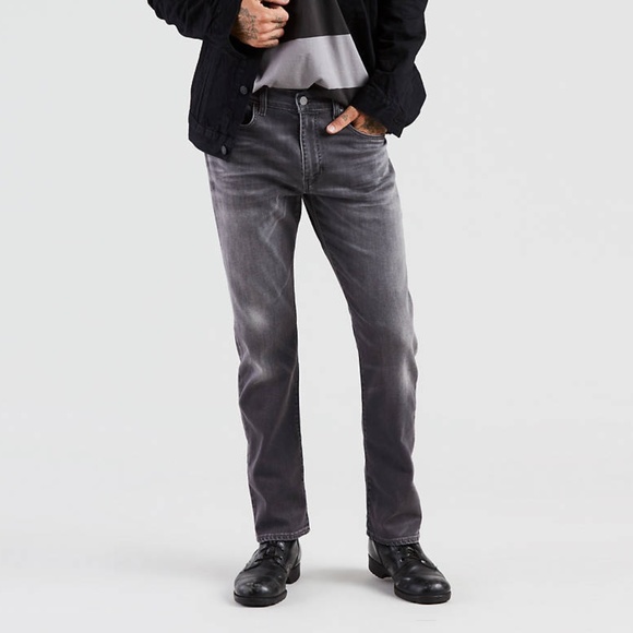 Levi's 502 Men's Taper Fit Jeans (32x32) Gray - Picture 1 of 5